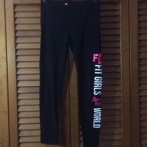 Women’s black leggings